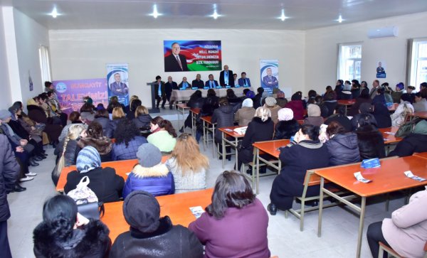 Müşfiq Məmmədli Sumqayıtda seçicilərlə görüşlərini davam etdirir - FOTOLAR