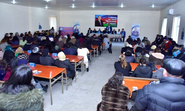 Müşfiq Məmmədli Sumqayıtda seçicilərlə görüşlərini davam etdirir - FOTOLAR