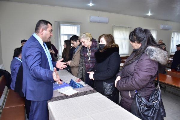 Müşfiq Məmmədli Sumqayıtda seçicilərlə görüşlərini davam etdirir - FOTOLAR