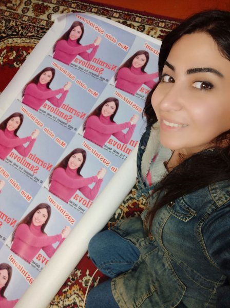 Deputatlığa xanım namizəd Sumqayıt seçicilərinə müraciət etdi: "SƏSinizəm!" - VİDEO
