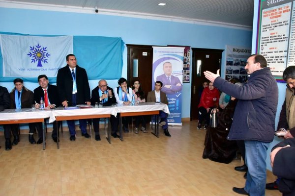Deputatlığa namizəd Sumqayıtın "Xəzri"sində - FOTOLAR
