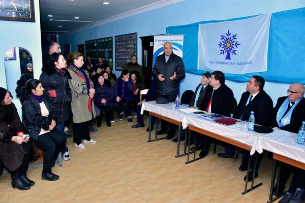 Deputatlığa namizəd Sumqayıtın "Xəzri"sində - FOTOLAR