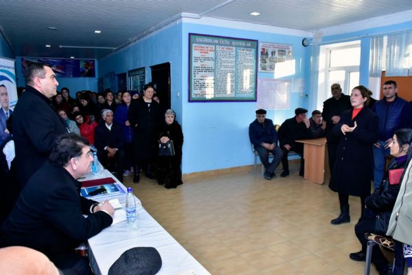 Deputatlığa namizəd Sumqayıtın "Xəzri"sində - FOTOLAR