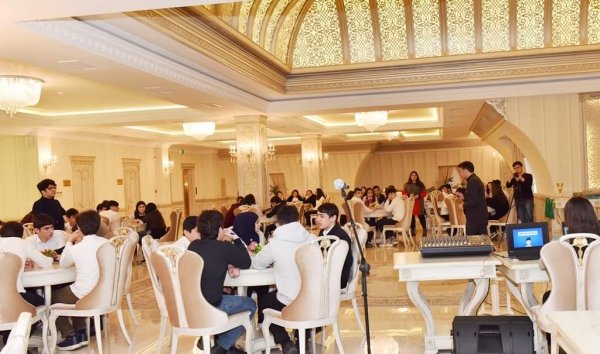 Sumqayıtda “İnteraktiv Düşüncə” adlı bilik yarışının ilk mərhələsi icra olundu - FOTOLAR