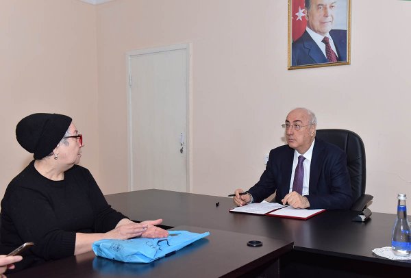 Zakir Fərəcov növbəti səyyar qəbul keçirib – FOTOLAR