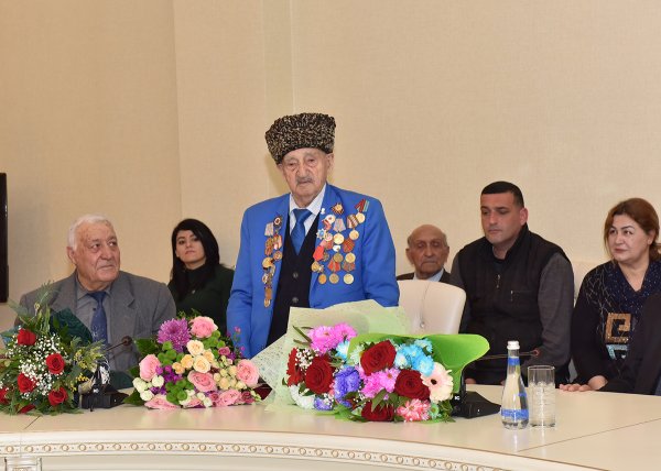 Sumqayıtın sakininin 100 illik yubileyi münasibəti ilə tədbir keçirilib
