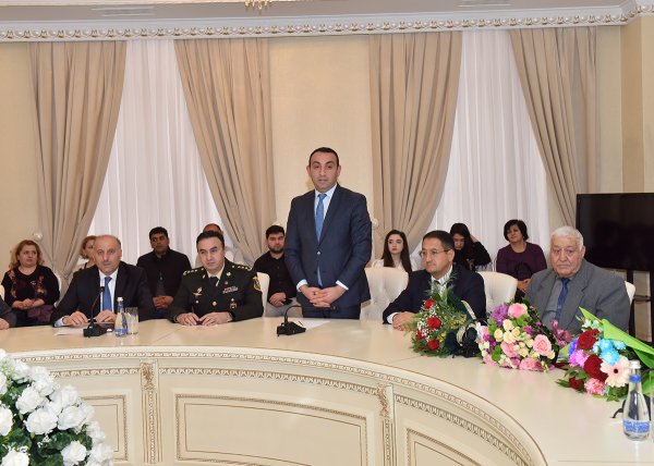 Sumqayıtın sakininin 100 illik yubileyi münasibəti ilə tədbir keçirilib