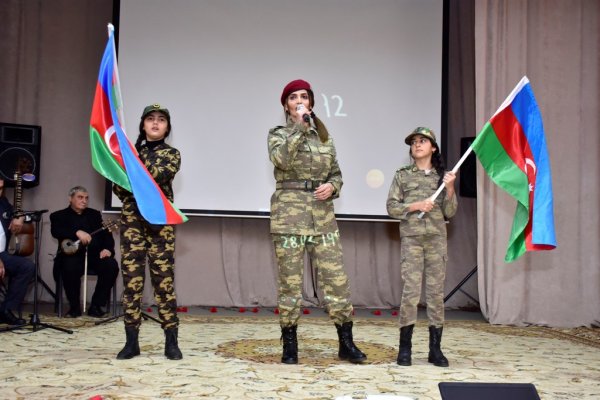 Sumqayıtda Xocalı soyqırımına həsr olunmuş tədbir keçirilib - FOTOLAR
