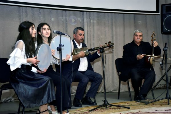 Sumqayıt Regional Mədəniyyət İdarəsinin tabe müəssisələrində Xocalı soyqırımının 28-ci ildönümü ilə bağlı silsilə tədbirlər keçirilib -  FOTOLAR