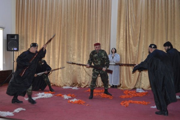 Sumqayıt Regional Mədəniyyət İdarəsinin tabe müəssisələrində Xocalı soyqırımının 28-ci ildönümü ilə bağlı silsilə tədbirlər keçirilib -  FOTOLAR