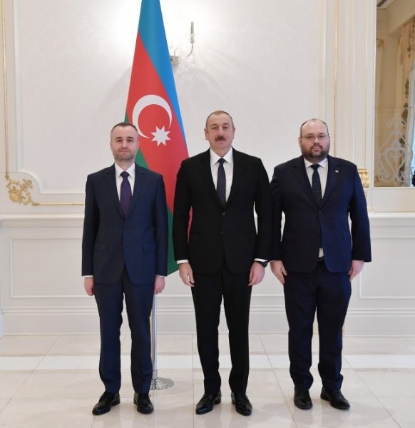İlham Əliyev Polşanın yeni səfirini qəbul etdi - FOTOLAR