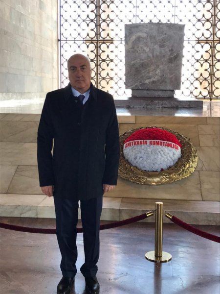 Sumqayıtın icra başçısı Ankarada səfərdə olub -FOTOLAR