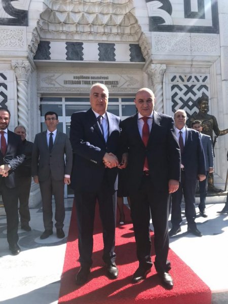 Sumqayıtın icra başçısı Ankarada səfərdə olub -FOTOLAR