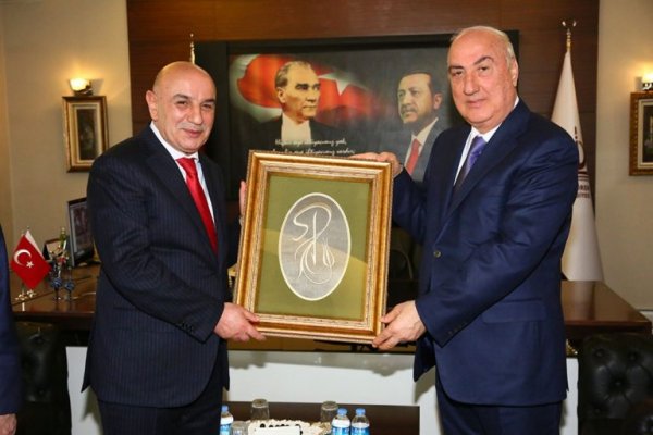 Sumqayıtın icra başçısı Ankarada səfərdə olub -FOTOLAR