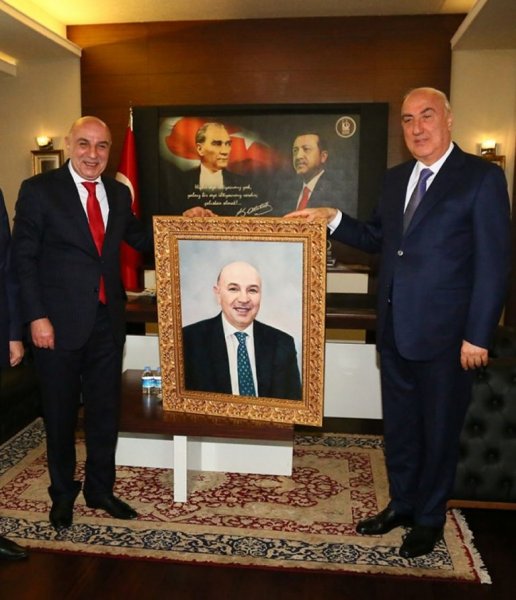 Sumqayıtın icra başçısı Ankarada səfərdə olub -FOTOLAR