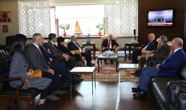 Sumqayıtın icra başçısı Ankarada səfərdə olub -FOTOLAR