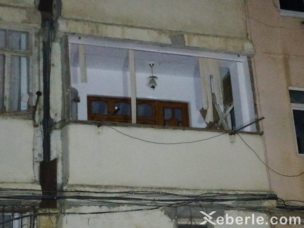Sumqayıtda yaşayış binasında partlayış: yaralılar var - FOTOLAR