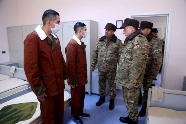 Zakir Həsənov və Məhərrəm Əliyev cəbhə xəttinə getdi - VİDEO-FOTO