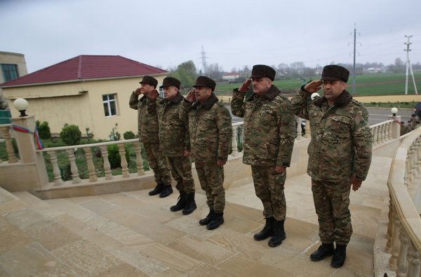 Zakir Həsənov və Məhərrəm Əliyev cəbhə xəttinə getdi - VİDEO-FOTO