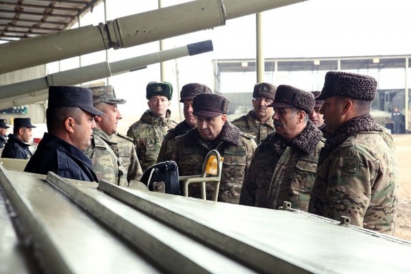 Zakir Həsənov və Məhərrəm Əliyev cəbhə xəttinə getdi - VİDEO-FOTO