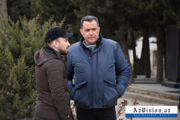 Xalq artisti Rafael Dadaşov dəfn olunub -FOTOLAR