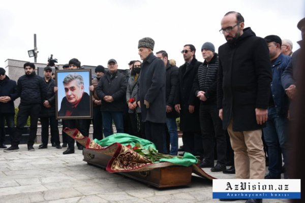 Xalq artisti Rafael Dadaşov dəfn olunub -FOTOLAR