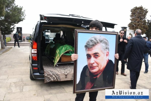 Xalq artisti Rafael Dadaşov dəfn olunub -FOTOLAR