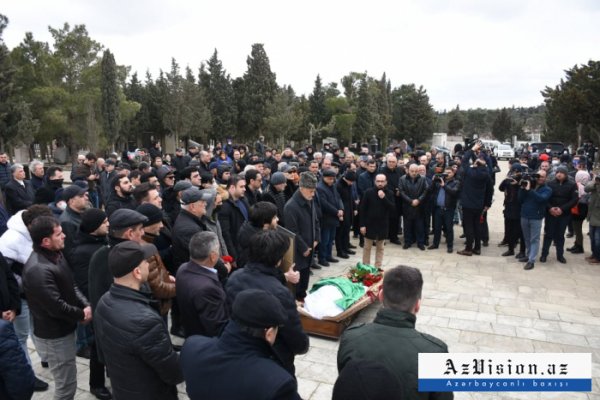 Xalq artisti Rafael Dadaşov dəfn olunub -FOTOLAR