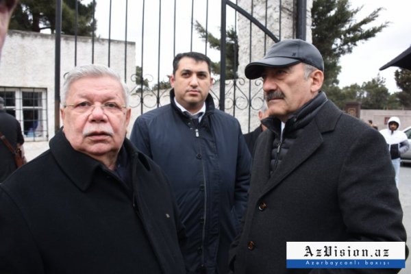 Xalq artisti Rafael Dadaşov dəfn olunub -FOTOLAR