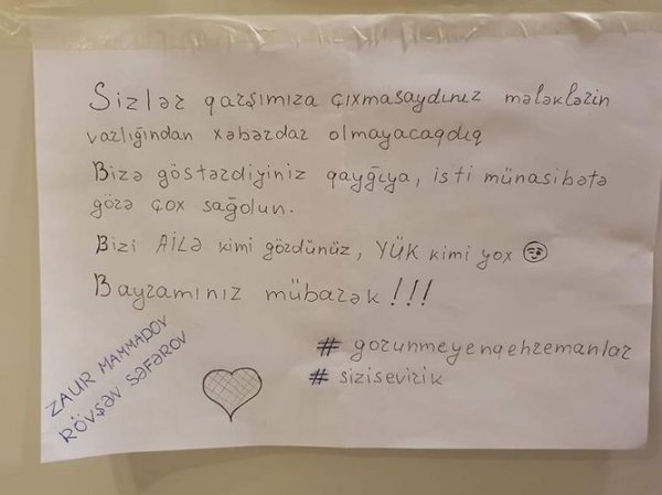 Ürəyinizi görürük - Karantindən təsirli FOTOLAR