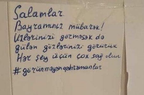 Ürəyinizi görürük - Karantindən təsirli FOTOLAR