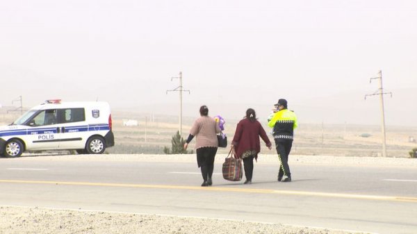 Polis Bakı, Sumqayıt və Abşerona aparan ara yollarda postlar qurub - FOTO