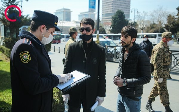 Küçəyə səbəbsiz çıxanlar 100 manat cərimə edildi – Fotolar