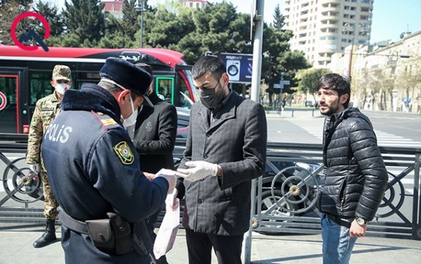 Küçəyə səbəbsiz çıxanlar 100 manat cərimə edildi – Fotolar