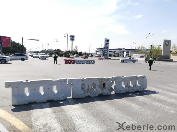 Sumqayıtın mərkəzi bağlandı: koronavirusa görə - VİDEO (FOTO)