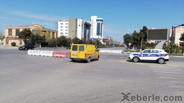 Sumqayıtın mərkəzi bağlandı: koronavirusa görə - VİDEO (FOTO)