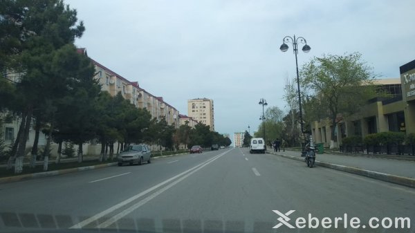 Məhdudiyyətin ilk günündə Sumqayıt - FOTOLAR