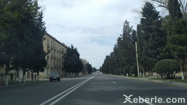 Məhdudiyyətin ilk günündə Sumqayıt - FOTOLAR
