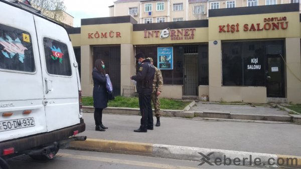 Məhdudiyyətin ilk günündə Sumqayıt - FOTOLAR
