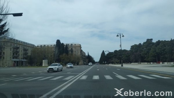 Məhdudiyyətin ilk günündə Sumqayıt - FOTOLAR