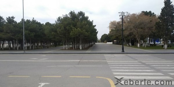 Məhdudiyyətin ilk günündə Sumqayıt - FOTOLAR