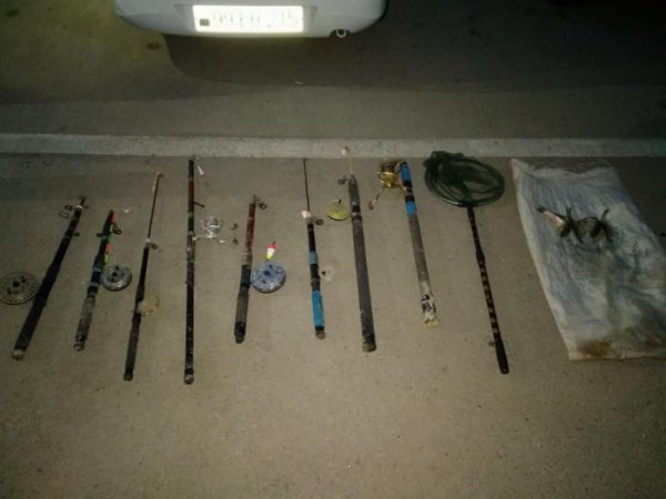 Karantini pozaraq balıq ovlayan Sumqayıt sakinləri saxlanıldı - FOTOLAR