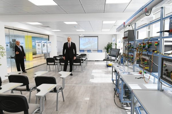 Prezident “Azərenerji” ASC-nin kompleksinin açılışında -FOTOLAR