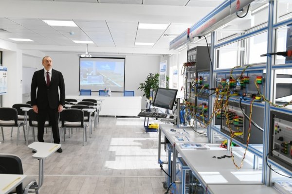 Prezident “Azərenerji” ASC-nin kompleksinin açılışında -FOTOLAR