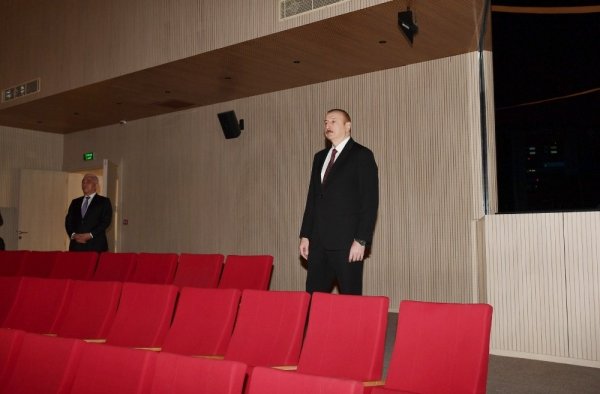 Prezident “Azərenerji” ASC-nin kompleksinin açılışında -FOTOLAR