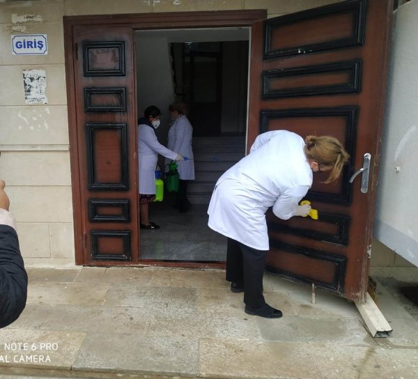 Qubadlıların məskunlaşdığı ərazilərdə dezinfeksiya tədbirləri davam etdirilir - FOTOLAR Qubadlıların məskunlaşdığı ərazilərdə dezinfeksiya tədbirləri davam etdirilir - FOTOLAR