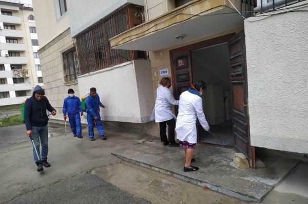 Qubadlıların məskunlaşdığı ərazilərdə dezinfeksiya tədbirləri davam etdirilir - FOTOLAR Qubadlıların məskunlaşdığı ərazilərdə dezinfeksiya tədbirləri davam etdirilir - FOTOLAR