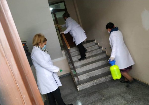 Qubadlıların məskunlaşdığı ərazilərdə dezinfeksiya tədbirləri davam etdirilir - FOTOLAR Qubadlıların məskunlaşdığı ərazilərdə dezinfeksiya tədbirləri davam etdirilir - FOTOLAR