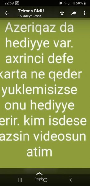WhatsApp-da yayılmış səs yazısına aydınlıq gətirildi – 10 manatlıq “hədiyyə” – FOTO