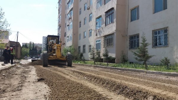 Sumqayıtda 25 saylı marşrut xətti bərpa olunur - FOTO